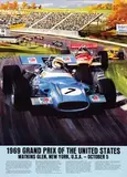 Michael Turner, Grand Prix of the United States, 1969, poster