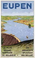 A. Holler, Eupen, poster