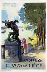 Émile Dupuis, Visitez le Pays de Liège, poster