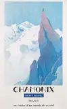 Samivel, Chamonix Mont Blanc France, 1972, poster