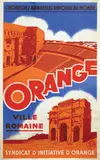 H. Cass, Orange Ville Romaine, poster
