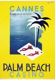 Cannes, Palm Beach Casino by illegible signature, poster, sold Jun 2015
