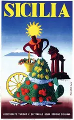 Studio Artass, Sicilia, poster