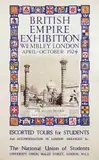 Ernest Coffin, British Empire Exhibition The Malayan Pavilion, poster