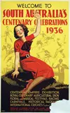 John C. Moody, Welcome to South Australia's Centenary Celebrations, 1936, poster