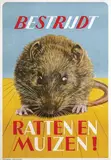 Jan Roëde, Bestrijdt Ratten en Muizen, poster