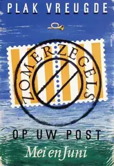 Co (Jacobus) Westerik, Zomerzegels plak vreugde op uw post, 1954, poster