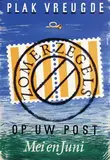 Co (Jacobus) Westerik, Zomerzegels plak vreugde op uw post, 1954, poster