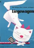 Heinz Grave-Schmandt, Deutsche Bundesbahn Liegewagen, 1964, poster