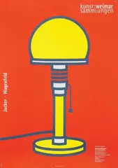 Nicolaus Ott + Bernard Stein, kunst zu weimar sammlungen, 1995, poster