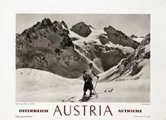 Reinhold Böhringer, Austria Silvrettagruppe, Vorarlberg, poster