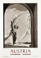Reinold Böhringer, Austria Ötztaler Alpen Tirol, poster