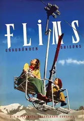 L.M. Kohler, Flims Graubünden Grisons, 1945, poster
