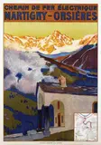 Edmond Bille, Martigny-Orsières, poster