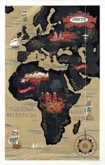 Dohet, Sabena Europa Asia Africa, 1950, poster