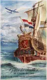 Joop H. van Heusden, KLM Der Fliegende Holländer, 1955, poster