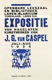 Johan Briedé, Expositie J.G. van Caspel Laren, 1929, poster