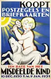 André van der Vossen, Koopt Postzegels en Briefkaarten, 1930, poster