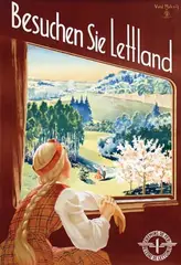 Voldemar Mednis, Besuchen Sie Lettland, poster