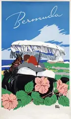 Adolph Treidler, Bermuda (coach), poster