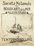 Johan H. van Mastenbroek, Société Nat. des Beaux Arts de la Mer á Pulchri Studio Den Haag, 1930, poster
