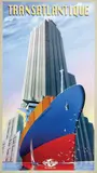 Richard Roussel, French Line CMA CGM Transatlantique, 2000, poster