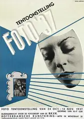 Emmy Andriesse, Tentoonstelling Foto '37 Stedelijk Museum Amsterdam, 1937, poster