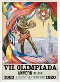 Walter van der Ven, VII. Olimpiada Anvers (Belgia), 1920, poster