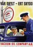 H. Holmgren, Gargoyle Mobiloil Vacuum Oil Co., 1937, poster