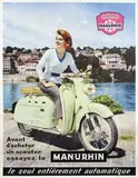 Fichter, Scooter Manurhin, poster