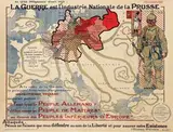 Maurice Neumont, La Guerre est l'Industrie Nationale de la Prusse, 1917, poster