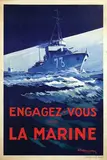 A. theunissen, Engagez-Vous dans La Marine, 1930, poster