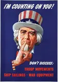 Leon Helguera, I'm counting on you!, 1943, poster
