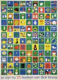 Dick Bruna, er zijn nu 25 boeken van dick bruna, 1969, poster