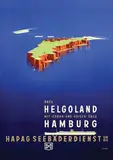 Ottomar Anton, HAPAG nach Helgoland mit "Cobra" und "Kaiser"