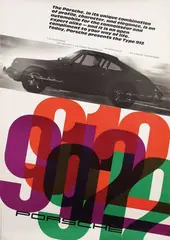 Volz, Porsche 912, 1965, poster