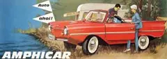 Piskalla, Amphicar Auto ahoi! (with caravan), 1959, poster