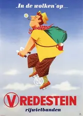 Han W. Hund, Vredestein rijwielbanden, poster