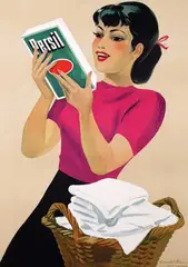 Persil by Donald Brun, 1948, poster, sold Jun 2015