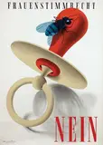 Donald Brun, Frauenstimmrecht Nein