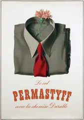 Peter Birkhäuser, Le col Permastyff, 1943, poster