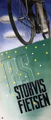 Johan M. Moerkerk, RS Stokvis Fietsen (leg), 1937, poster