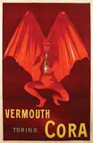 Leonetto Cappiello, Vermouth Cora Torino, 1916, poster