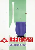J.C. Nederhand Jr., Leerdam Holland, 1929, poster