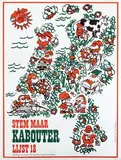 André van Lier, Stem maar kabouter, 1969, poster