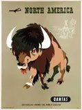 Harry Rogers, Quantas North America, poster