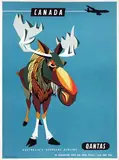 Harry Rogers, Quantas Canada, poster
