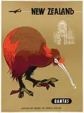 Harry Rogers, Quantas New Zealand, poster