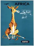 Harry Rogers, Quantas Africa, poster