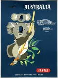 Harry Rogers, Quantas Australia, poster